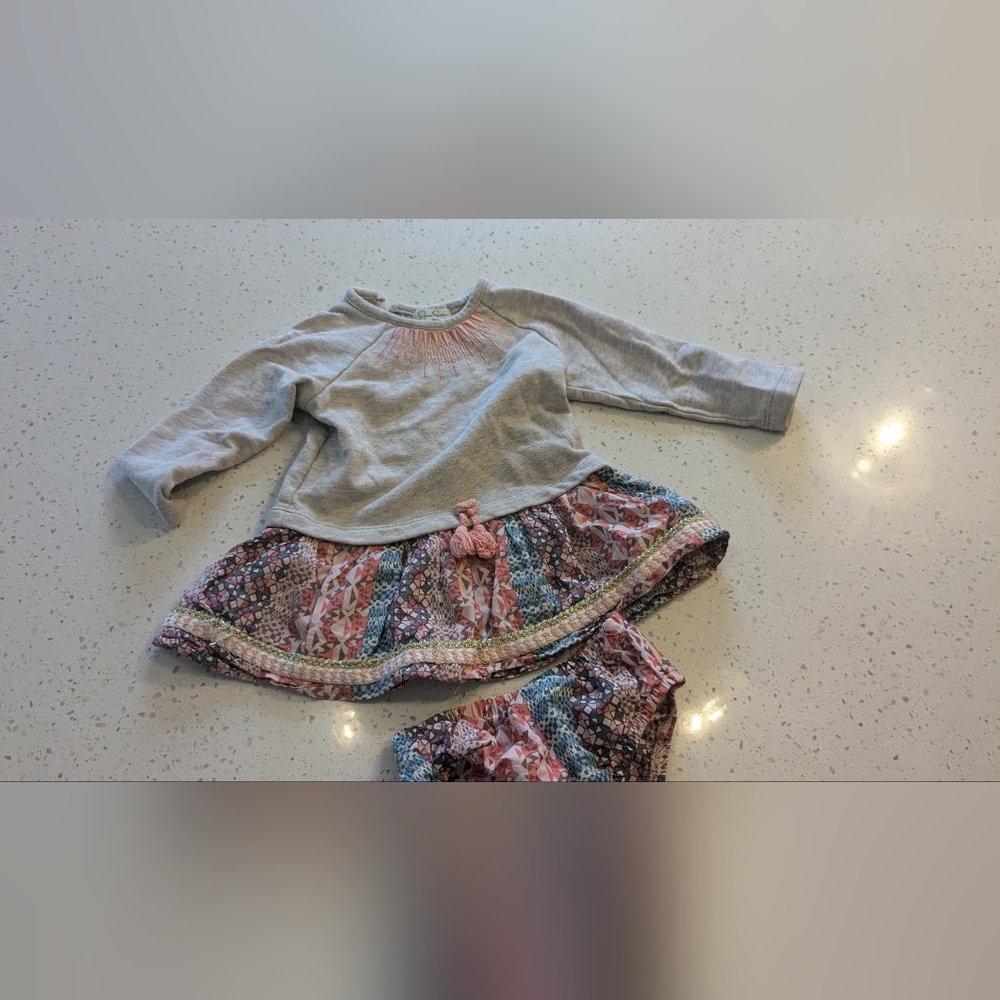 Jessica Simpson sweatershirt dress with bloomer
